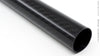25mm Diameter Carbon Fiber Tube - 500mm Long [19.68"]