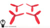 DAL 5045 V2 FPV RACING PROPS (5", 3 BLADE)
