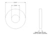 M3 Washer Light Weight Aluminum - (24 Pack)