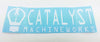 Catalyst Machineworks Company Name Vinyl Sticker