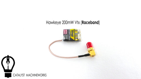 Hawkeye 200mW FPV Video Transmitter (w/ Raceband)